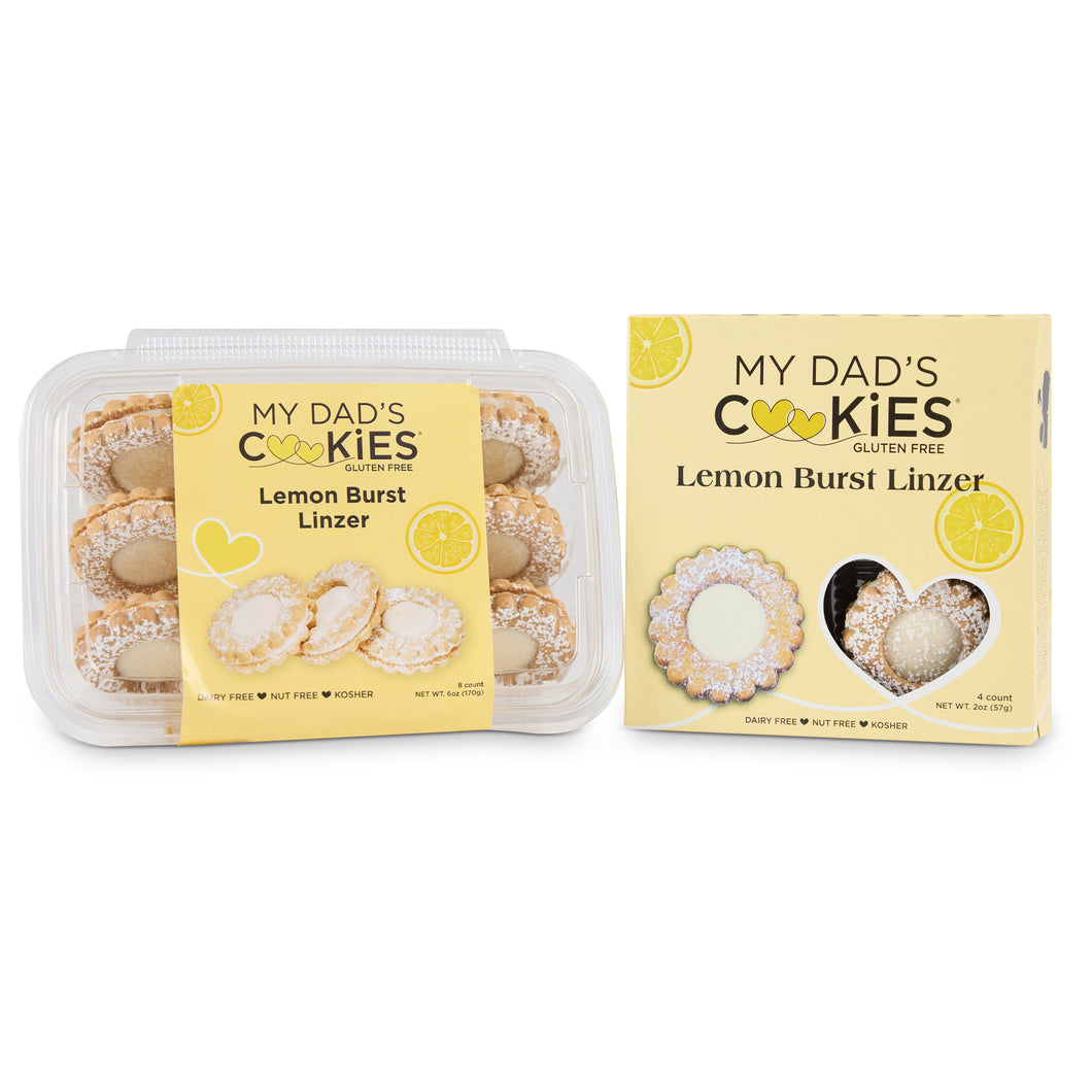 Lemon Burst Linzers – My Dad's Cookies